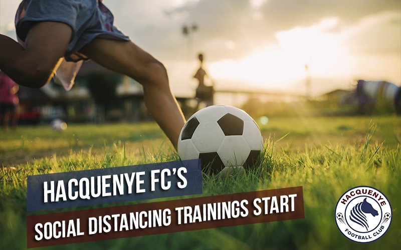hacquenye fc's social distancing football trainings start second week of june